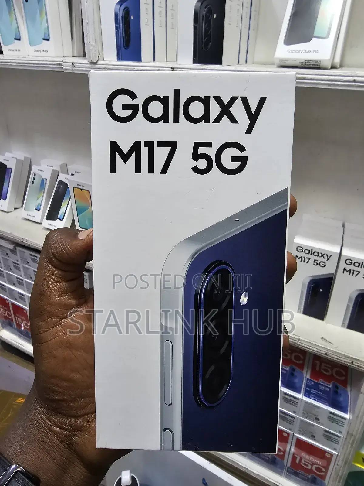 New Samsung Galaxy M17 5G 128 GB Blue