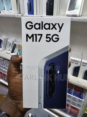 New Samsung Galaxy M17 5G 128 GB Blue