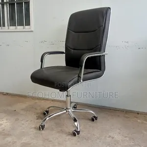 Swivel Leather Office Chair