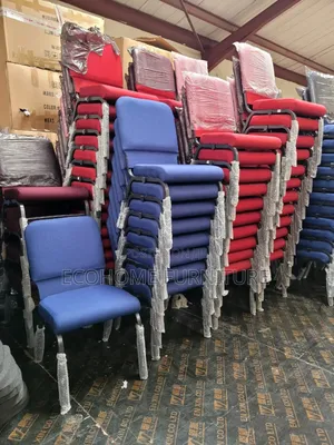 Blue Church Chair