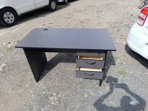 Gray/Black Office Table