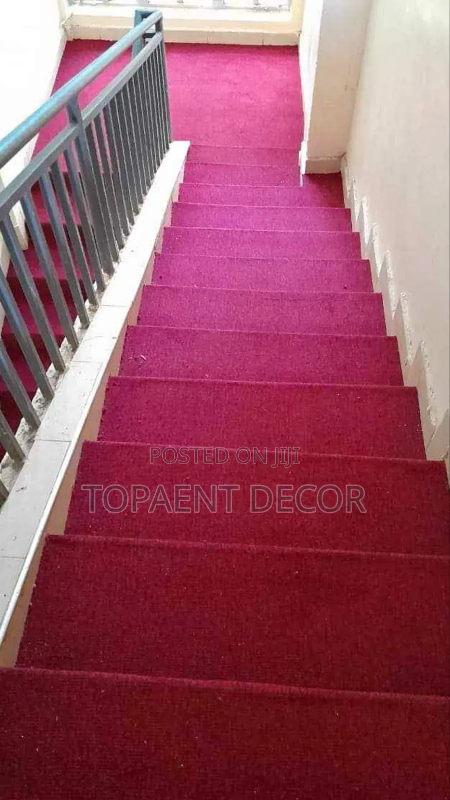 Delta Maroon Staircase Redefining Wall To Wall Carpets