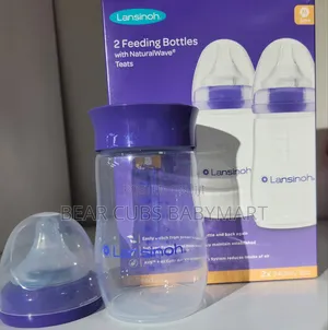 2 X 240 Ml Lansinoh Baby Feeding Bottle
