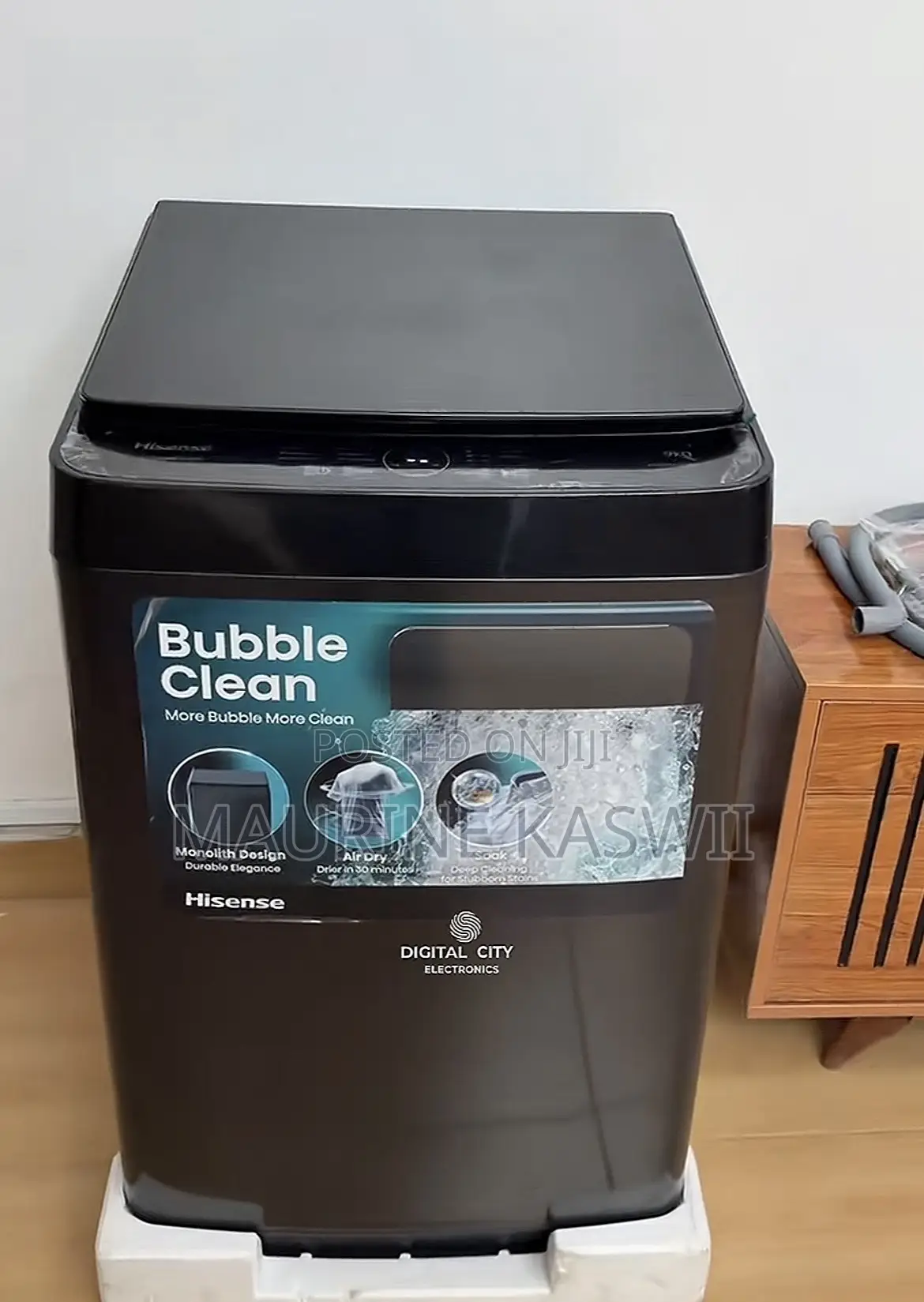 Hisense 9kg Top Load Automatic-Wt3k9022ub