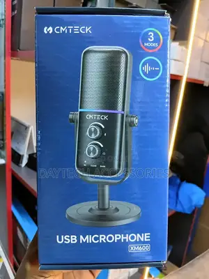 Cmteck Xm600 Gaming Microphone - Black