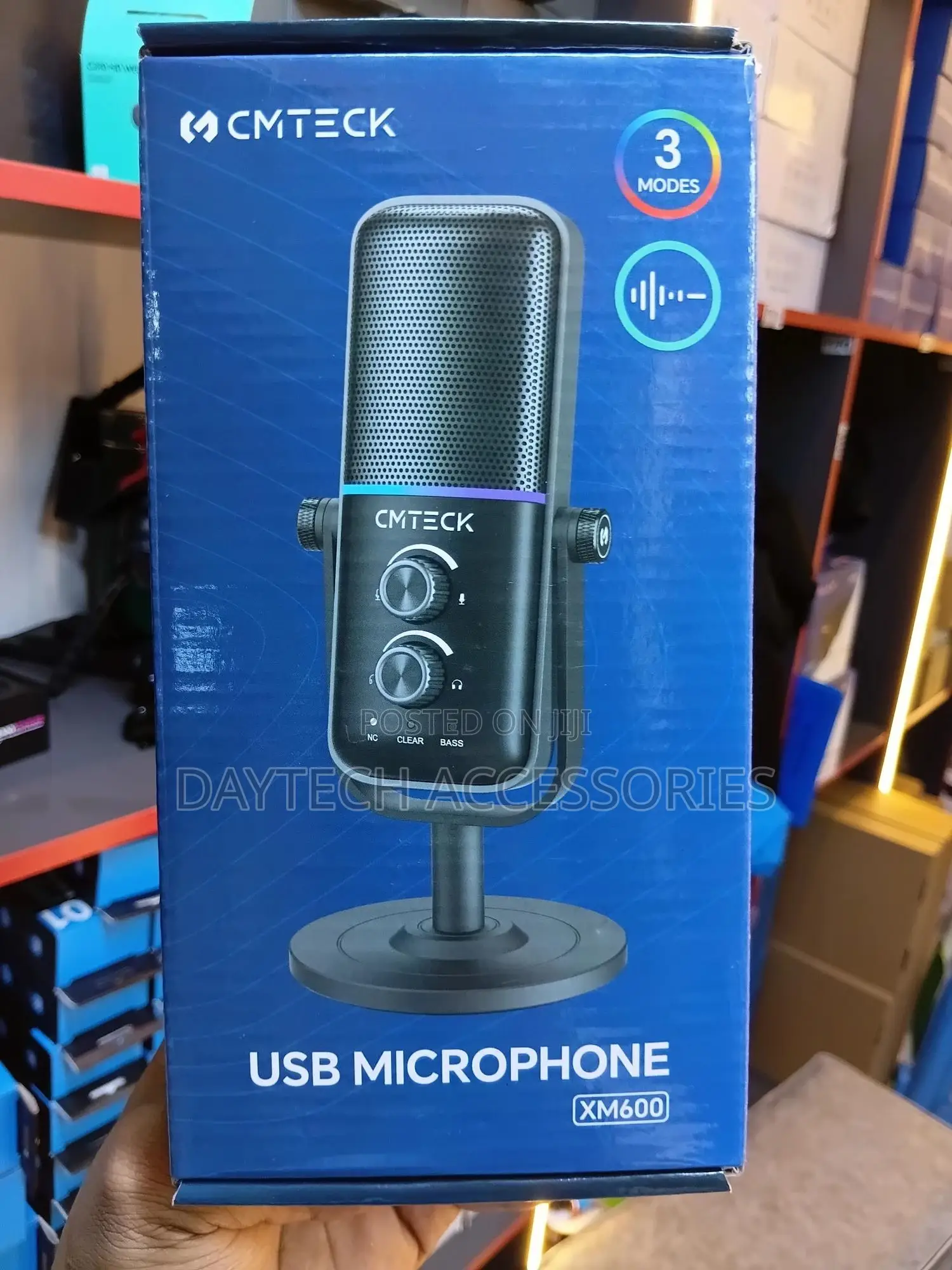 Cmteck Xm600 Gaming Microphone - Black