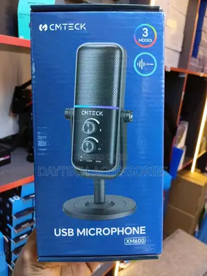 Cmteck Xm600 Gaming Microphone - Black