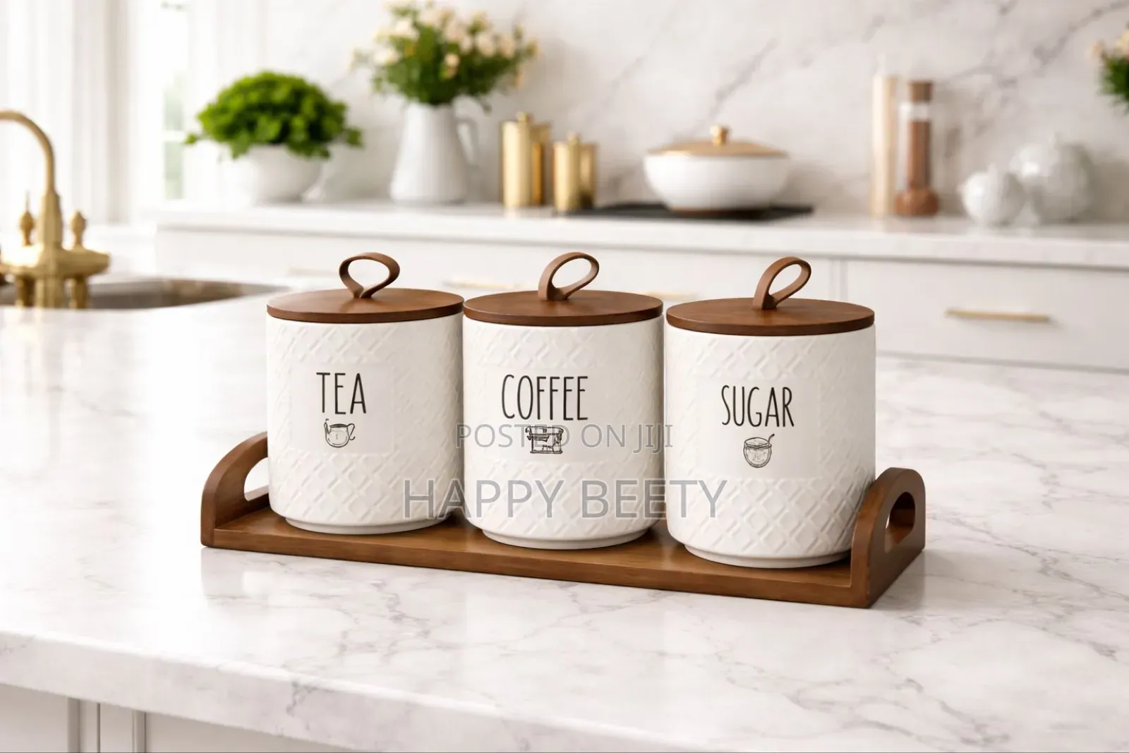 Luxury 4-Piece Canister Set