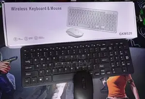 Gkm520 Wireless Keyboard and Mouse Combo Set.