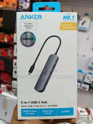 This Is the Anker 5-in-1 Usb-C Hub (Model: A8357).