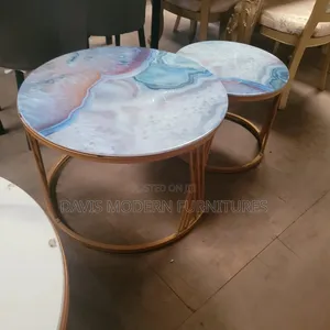 Marble Glass Tebles Coffee