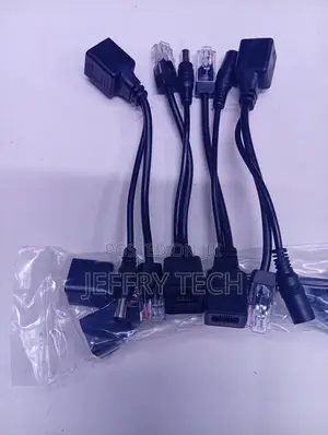 Passive Poe (Power Over Ethernet) Injector and Splitter Kit.