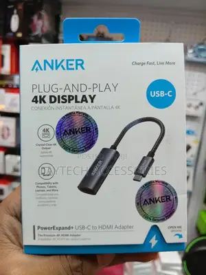 Anker Plug-and- Play Usb-C to Hdmi Adapter - Black