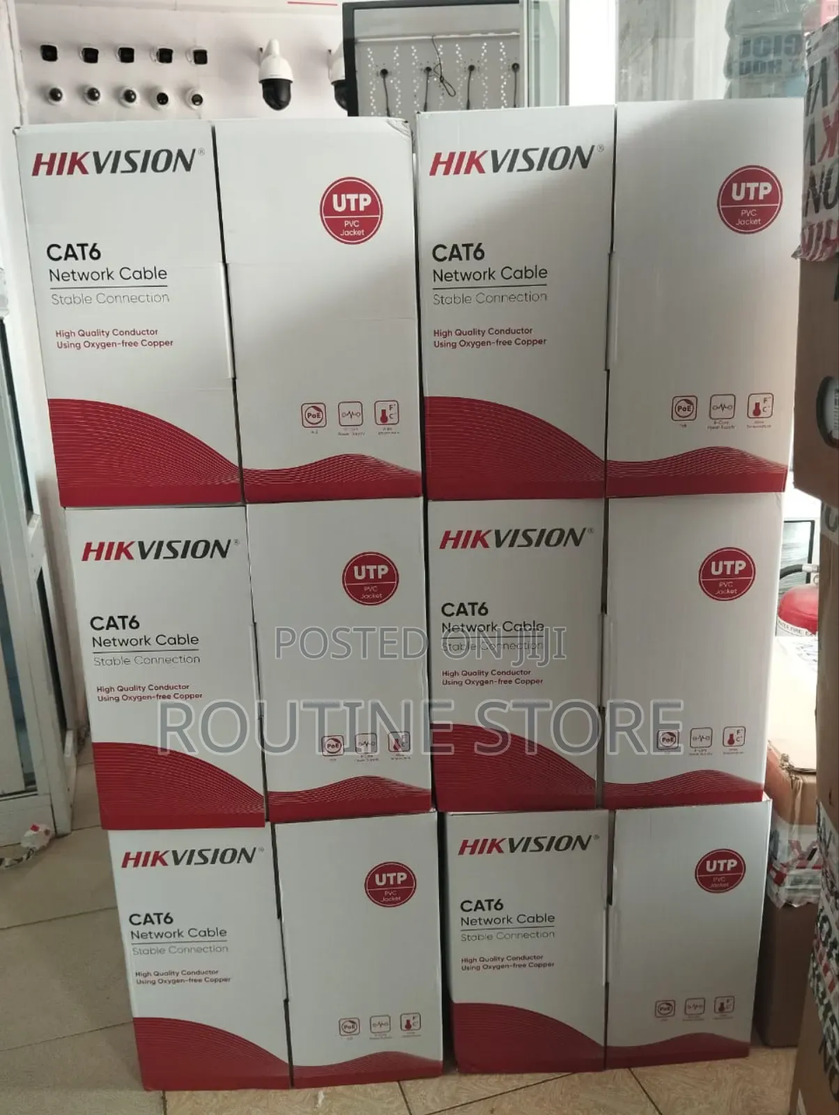 Hikvision Cat 6 Full Copper 305mtr