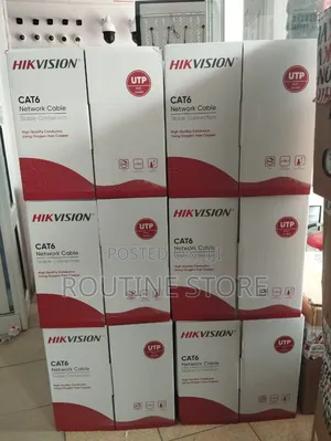 Hikvision Cat 6 Full Copper 305mtr
