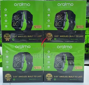 Oraimo Watch Nova 2 Smartwatch – 2.01" Amoled Display Ip68 Waterproof
