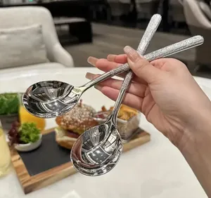 304 Stainless Round / Soup Spoon-6pcs