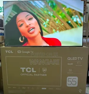 Bluetooth 5.0 TCL 55 Inch Qled Tv