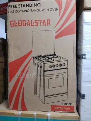 Globalstar 50by55 Free Standing Cooker Full Gas With Gas Oven