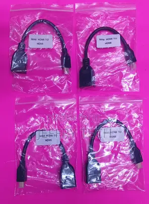 Mini Hdmi to Hdmi Adapter Cables