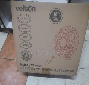 Wall Fan With Remote Control