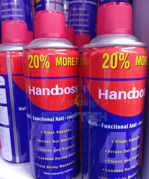 Handboss Multi-functional Anti-rust Lubricant Spray.