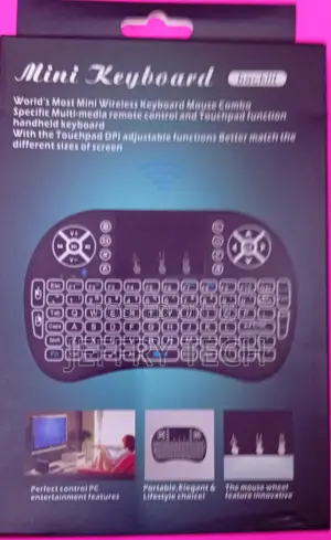 Rii I8+ 2.4ghz Mini Wireless Keyboard With Touchpad Mouse.