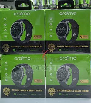Oraimo 6r Smart Watch – Anti-Scratch Build, Fitness Tracking