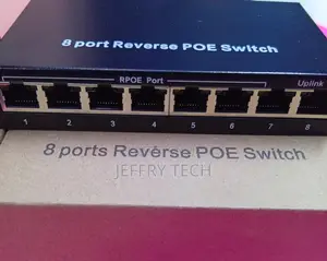8-port Reverse Power Over Ethernet (Poe) Switch,