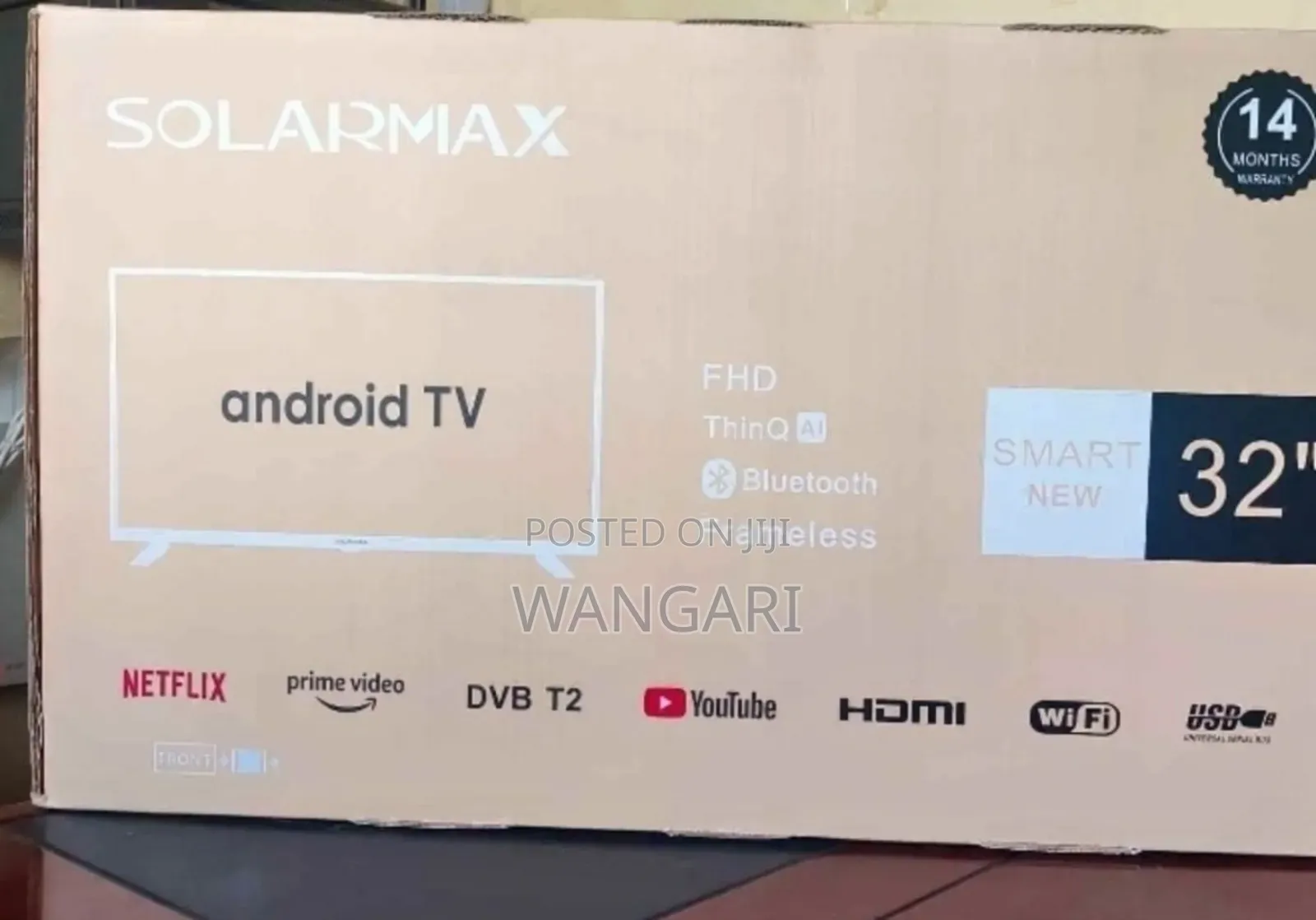Pre Installed Apps Solarmax 32 Inch Smart Tv