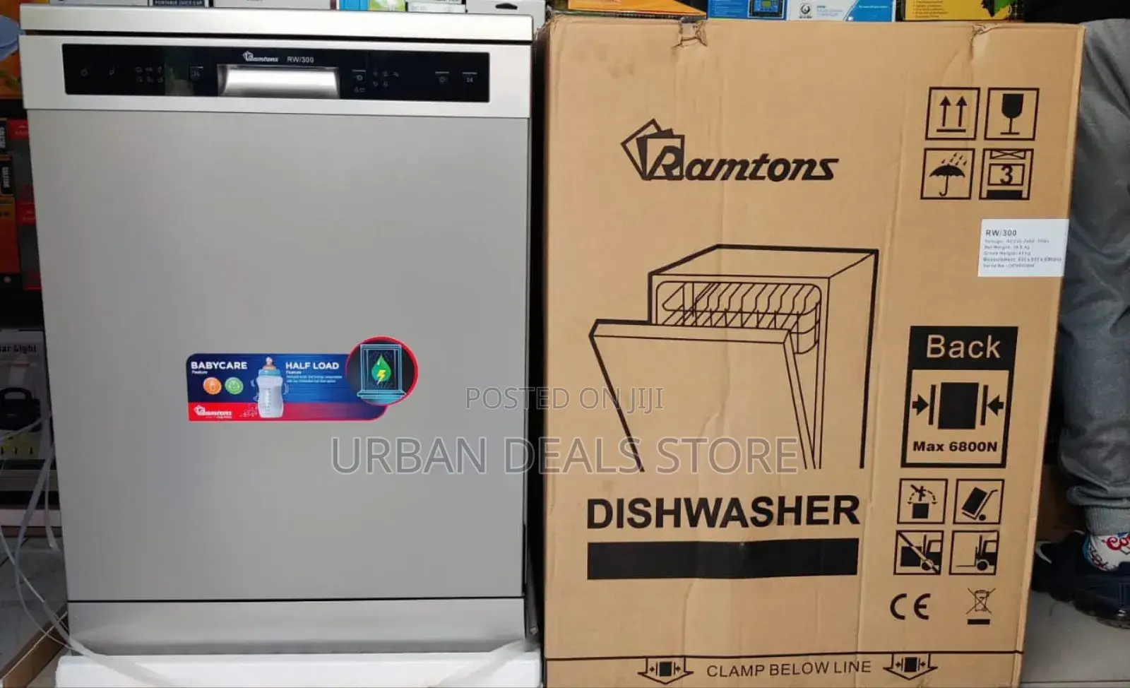 Ramtons Rw/300 Dishwasher – 12 Place Settings