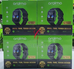 Oraimo Watch 5 – 1atm Waterproof Sports Modes