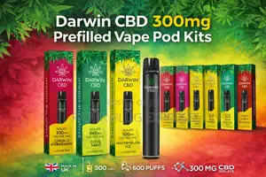 Darwin 300mg Prefilled CBD Vape Cartridge Pod Kit