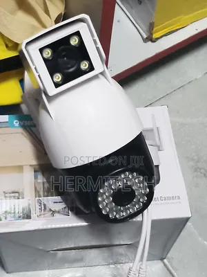 Wifi Smart Camera V380 Pro CCTV Electric Model With Ethernet Cable
