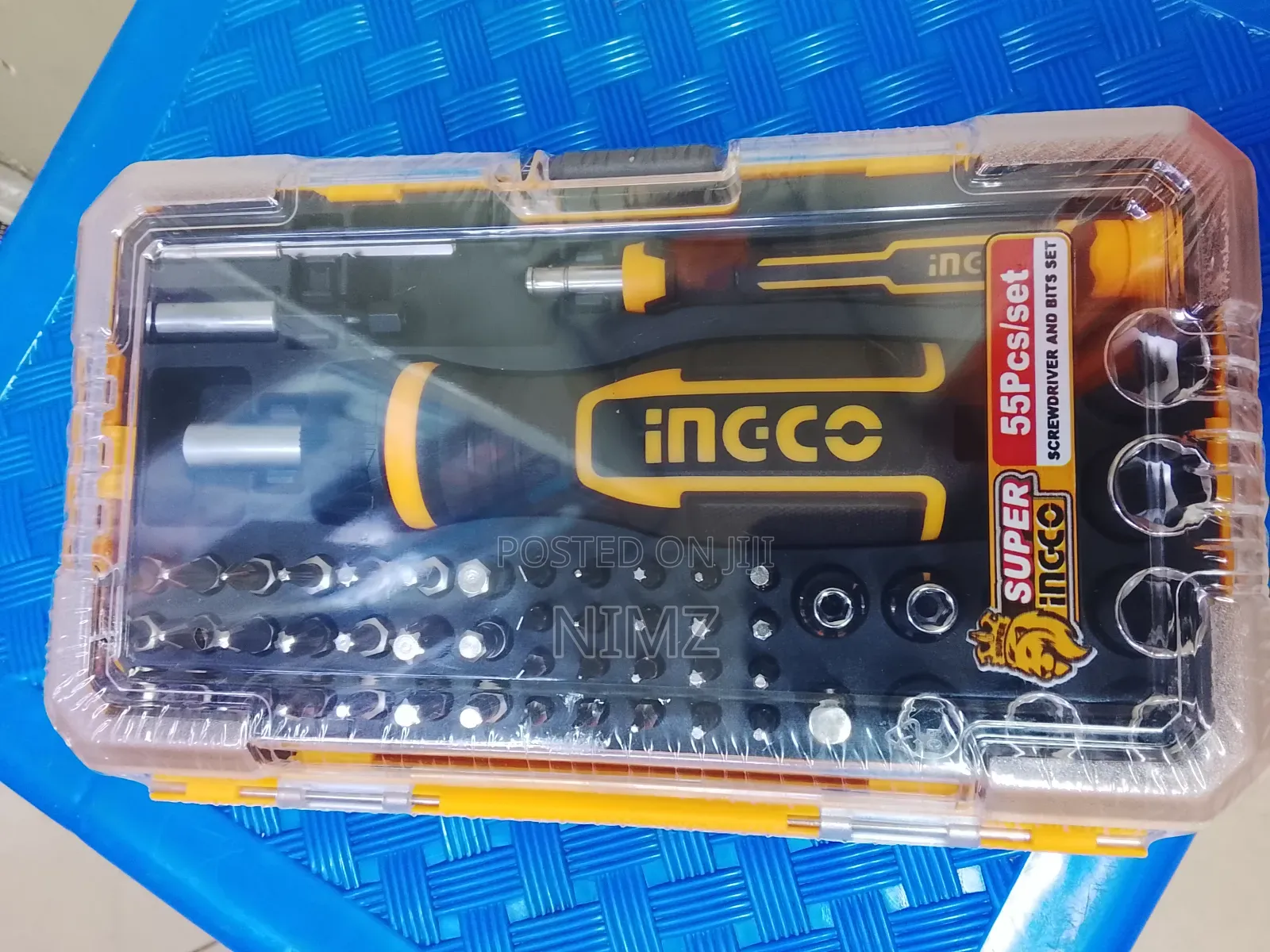 55pcs Screwdriver And Bits Set