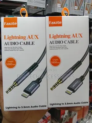 This Is a Faxite Lightning to 3.5mm Aux Audio Cable.