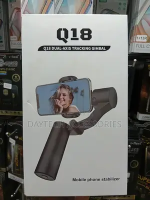The Q18 Dual-Axis Tracking Gimbal Is a Mobile Phone Stabilizer
