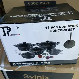 Jp 11 Piece Non-Stick Cooking Pot Set Durable