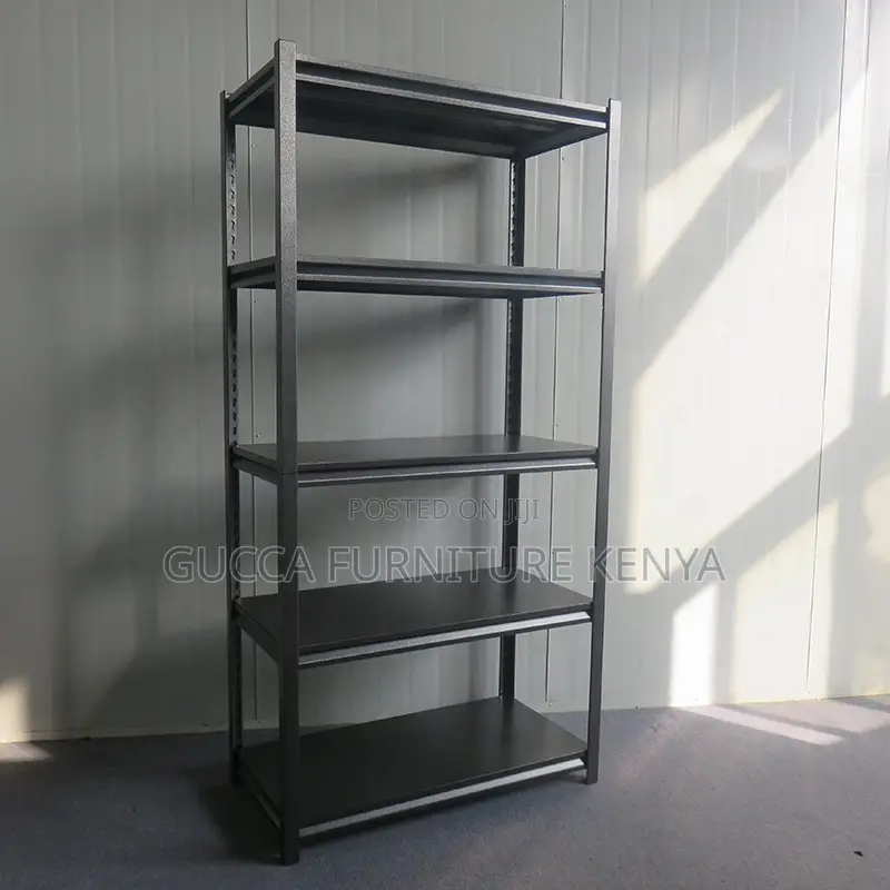 5-tier Metallic Adjustable Shelving Rack