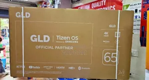 Bluetooth Enabled GLD 65 Inch Smart Television