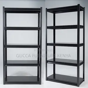 5-tier Metallic Adjustable Shelving Rack