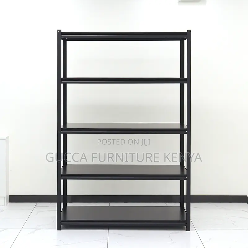 5-tier Metallic Adjustable Shelving Rack