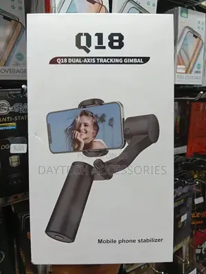 Q18 Gimbal Stabilizer for Smartphones 2-Axis Selfie Stick Tripod
