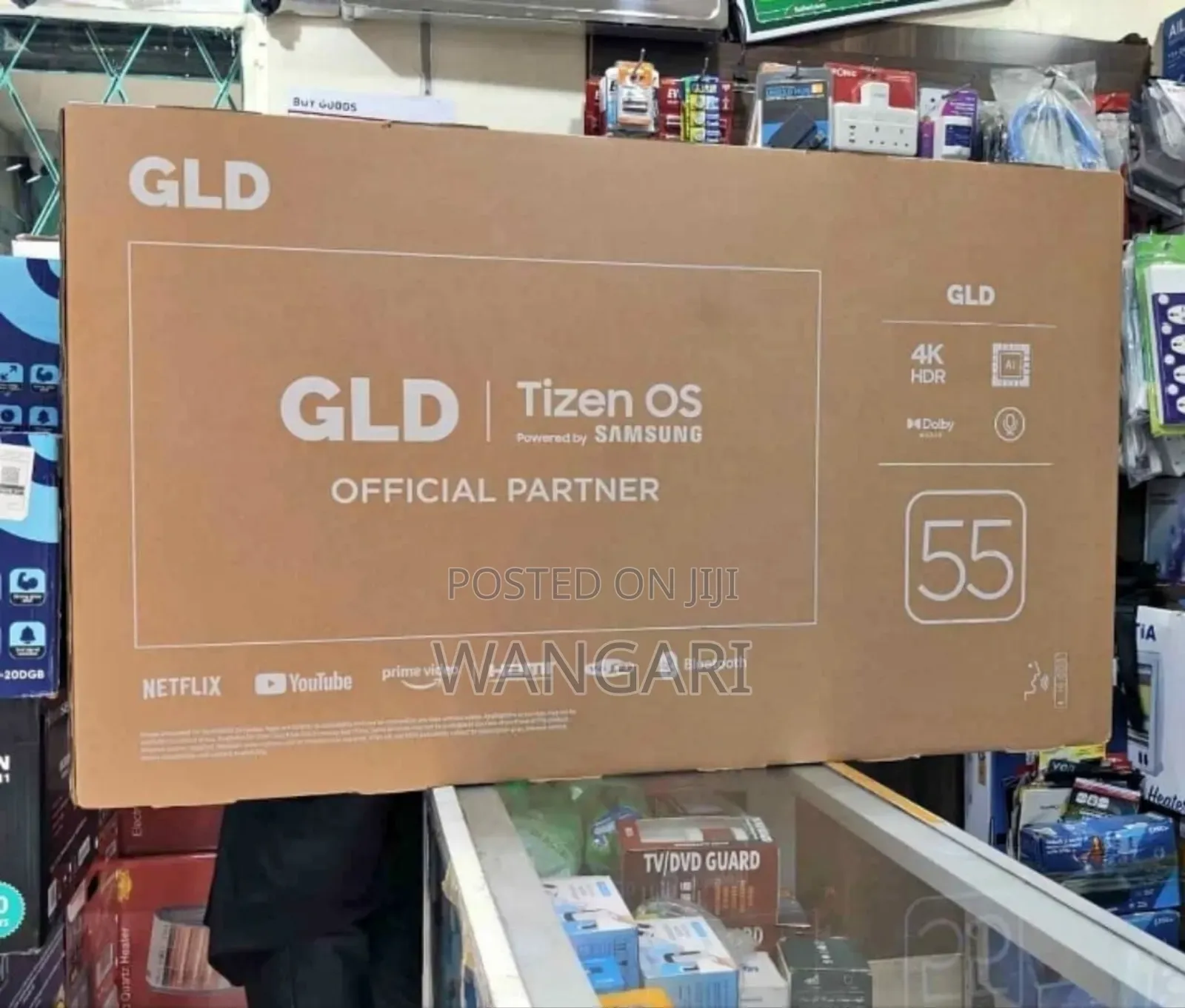 Bluetooth GLD 55 Inch Smart Television