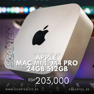 New Desktop Computer Apple Mac Mini M4 Pro 24GB SSHD (Hybrid) 512GB