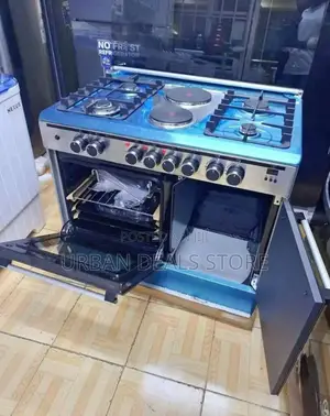 60*90cm Haier 4+2 Standing Cooker With Gas Compartment and Sensor