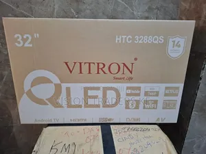 Vitron 32inches Smart Qled Frameless TV With Bluetooth