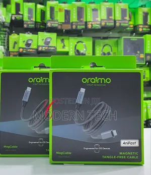 Oraimo Magcable Ocd‐710cc – Tangle‐Free Magnetic 60w Fast Charge