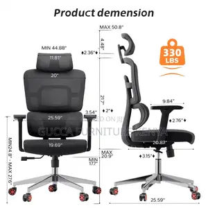 Orthopedic Executive Mesh High-back Office Seat