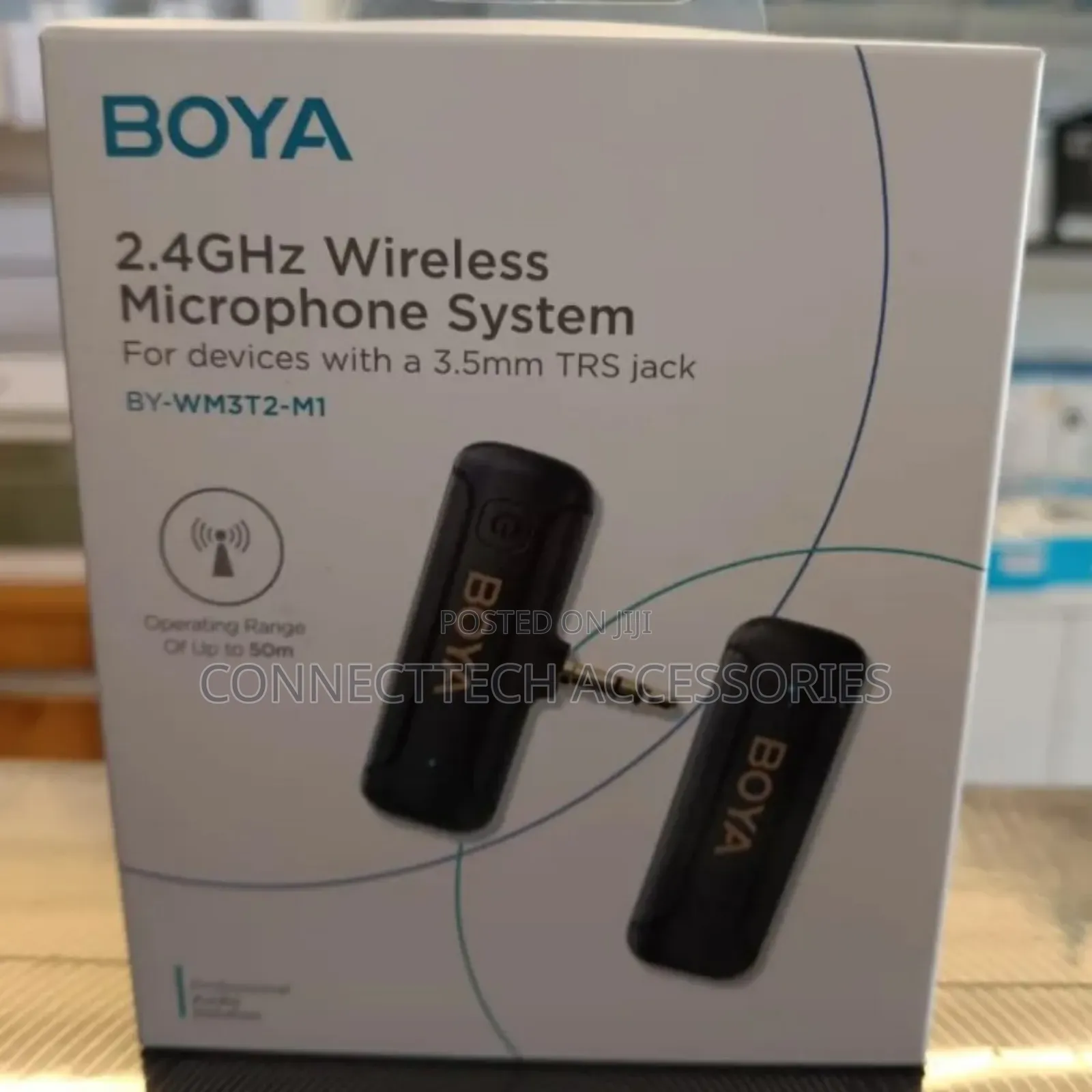 Boya By-wm3t2-m1 Wireless Microphone System.